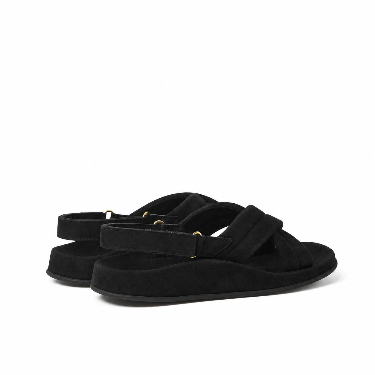 Loro Piana Sandale Hector Damen - Black