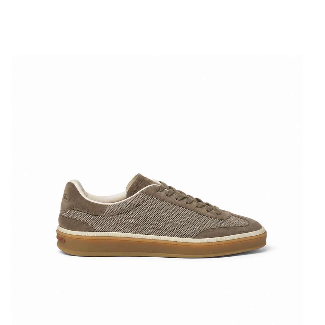 Loro Piana Sneaker Tennis Walk Damen - Wheat Stitch