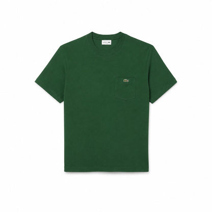 Lacoste Baumwoll-T-Shirt Mit Brusttasche