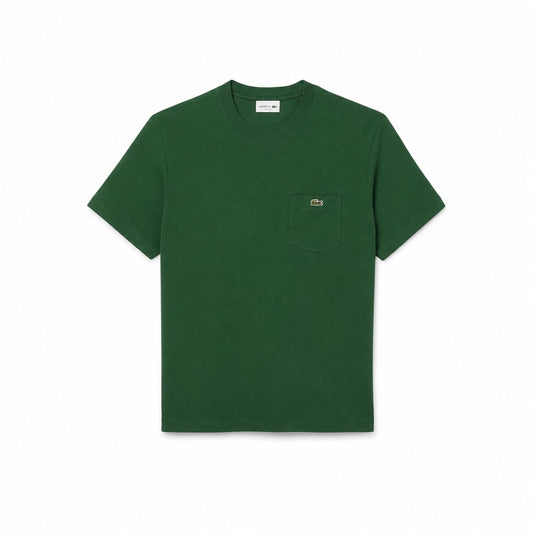 Lacoste Baumwoll-T-Shirt Mit Brusttasche