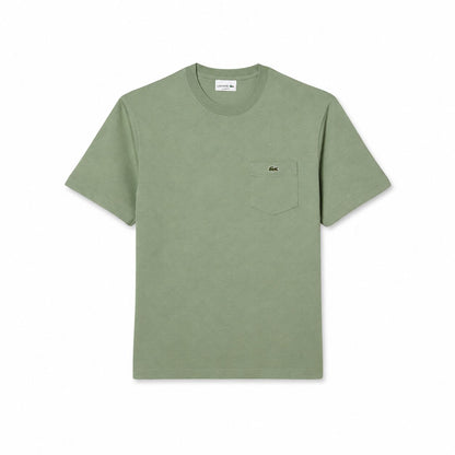 Lacoste Baumwoll-T-Shirt Mit Brusttasche