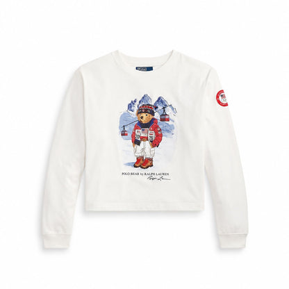 Ralph Lauren Team USA Polo Bear Langarm-T-Shirt