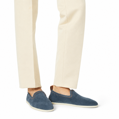 Loro Piana Mokassin Venice Walk - Black Figs