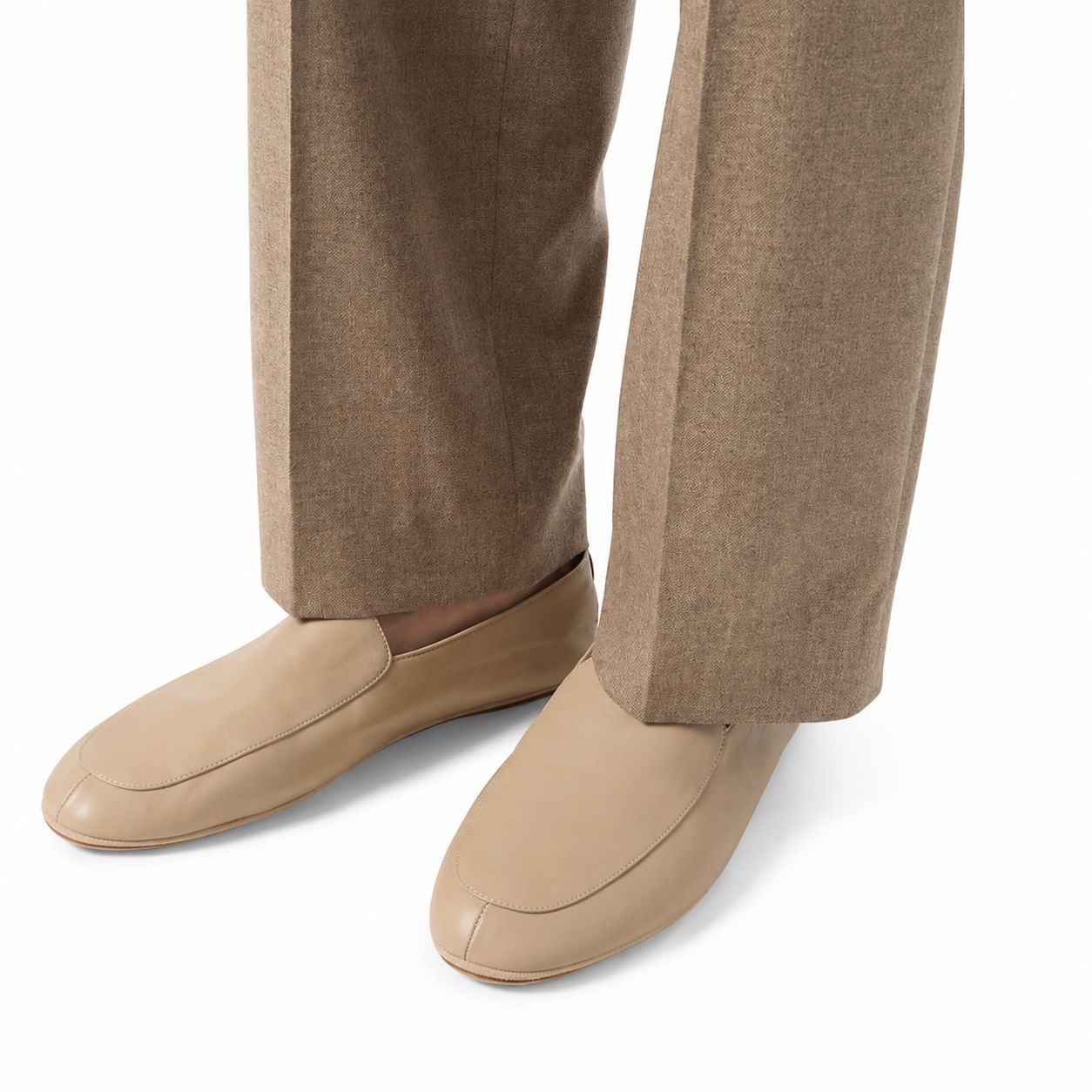 Loro Piana Mokassin Anton Walk Herren - Sandstone