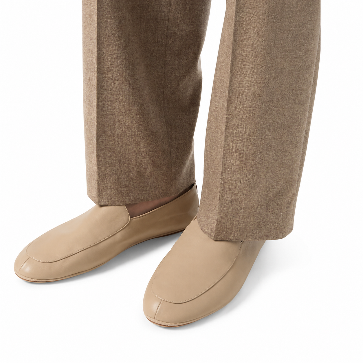 Loro Piana Mokassin Anton Walk Herren - Sandstone