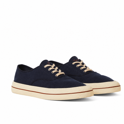Loro Piana Sneaker Nantucket Walk Herren - Blue Navy