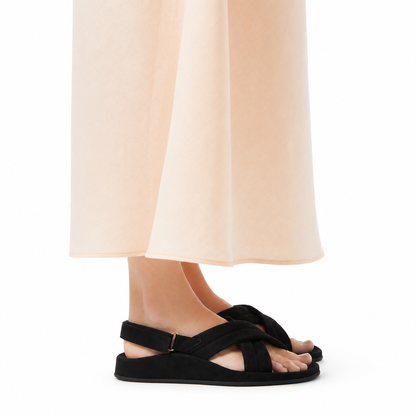 Loro Piana Sandale Hector Damen - Black