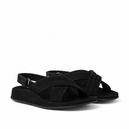 Loro Piana Sandale Hector Damen - Black