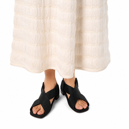 Loro Piana Sandale Marge Damen - Black