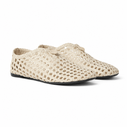 Loro Piana Flacher Slipper Floaty Damen - Buttery Beige