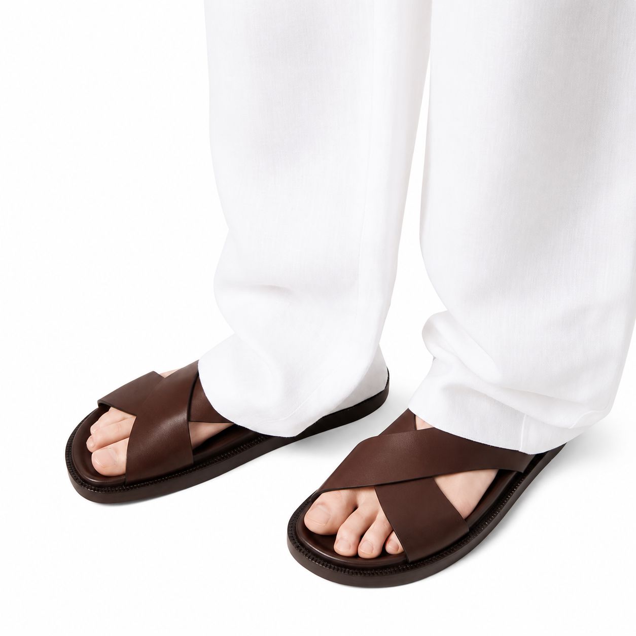 Loro Piana Riviera Slide Walk - Dark Moka