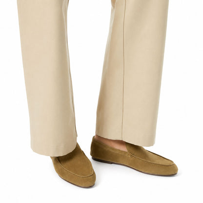 Loro Piana Mokassin Summer Anton Walk - Savana Bark