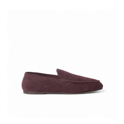 Loro Piana Mokassin Summer Anton Walk - Grape Fruit