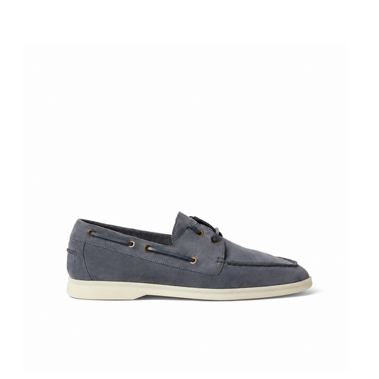 Loro Piana Mokassin Sea-Sail Walk - Marina Grey