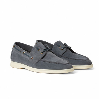 Loro Piana Mokassin Sea-Sail Walk - Marina Grey