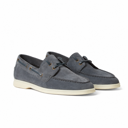 Loro Piana Mokassin Sea-Sail Walk - Marina Grey