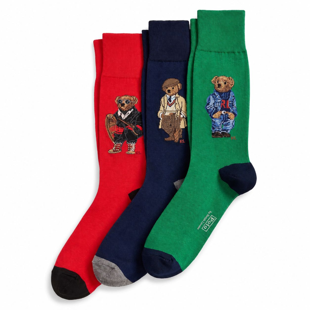 Polo Bear Hose 3 Socken Geschenkset