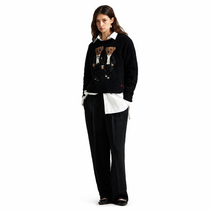 Ralph Lauren the Ralph & Ricky Tuxedo Bear Pullover