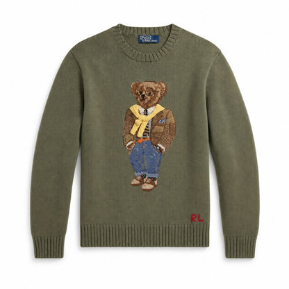 Ralph Lauren Polo Bear Pullover Mit Intarsia-Strick