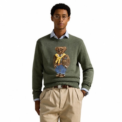 Ralph Lauren Polo Bear Pullover Mit Intarsia-Strick