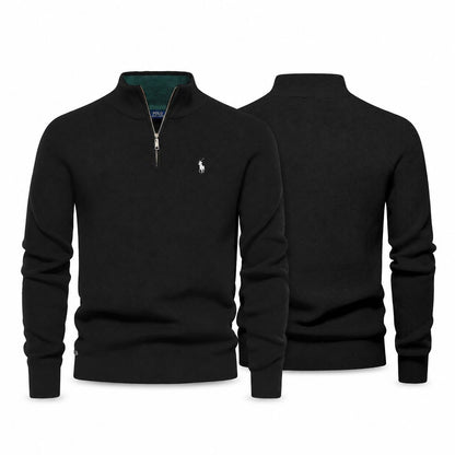 Ralph Lauren Gerippter Zip-Pullover Premium