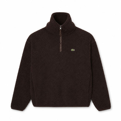 Lacoste Polar Fleece Sweatshirt Mit Hohem Reißverschlusskragen
