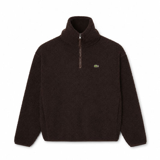 Lacoste Polar Fleece Sweatshirt Mit Hohem Reißverschlusskragen