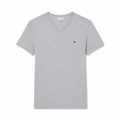 Lacoste Herren V-Ausschnitt T-SHIRT Aus Leichter Pima-Baumwolle