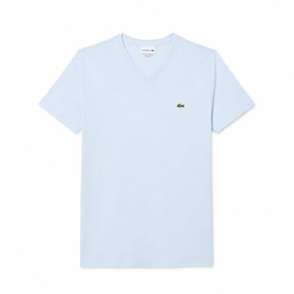 Lacoste Herren V-Ausschnitt T-SHIRT Aus Leichter Pima-Baumwolle