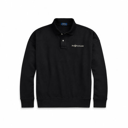 Ralph Lauren Logo Sweatshirt Mit Polokragen