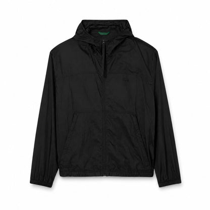 Lacoste Wasserabweisende Packbare Nylon Jacke