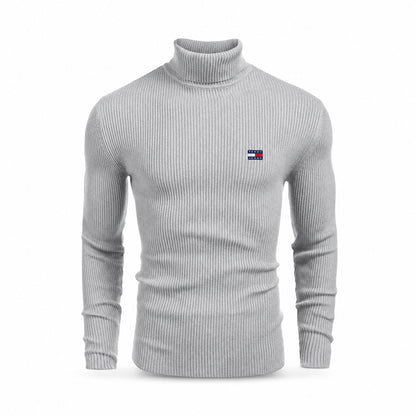 Tommy Hilfiger Rollkragen-Pullover Mit Zopfmuster Aus Wolle