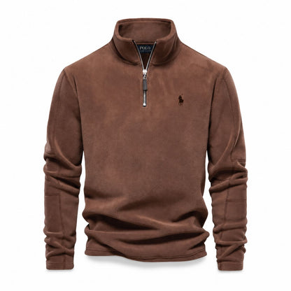 Ralph Lauren Prestige Zopfmuster Wollpullover