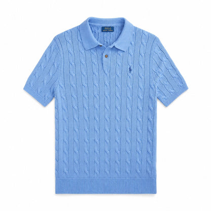Ralph Lauren Polo-Pullover Aus Baumwolle Mit Zopfmuster