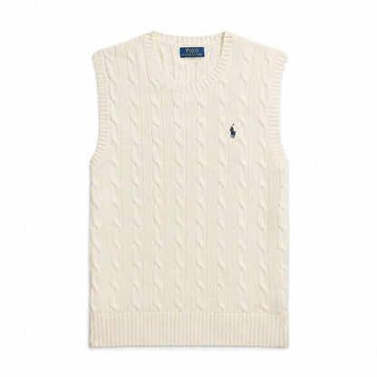 Ralph Lauren Pullunder Aus Baumwolle Mit Zopfmuster