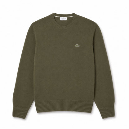 Lacoste Pullover Aus Gekämmter Wolle Mit Rundhalsausschnitt