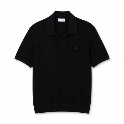 Lacoste Polo-Pullover Aus Baumwoll-Mix Mit Offenem Kragen