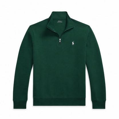 Ralph Lauren Doppelstrick Stehkragen Pullover Mit Reißverschluss