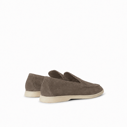Loro Piana Mokassin Summer Walk - Taupebraun