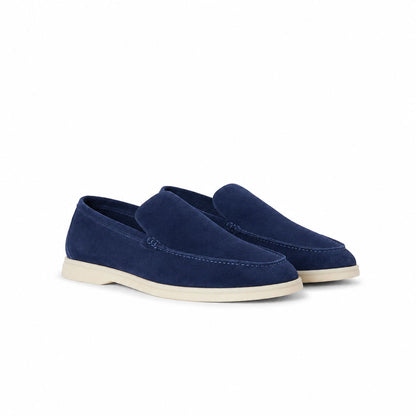 Loro Piana Mokassin Summer Walk - Nachtblau