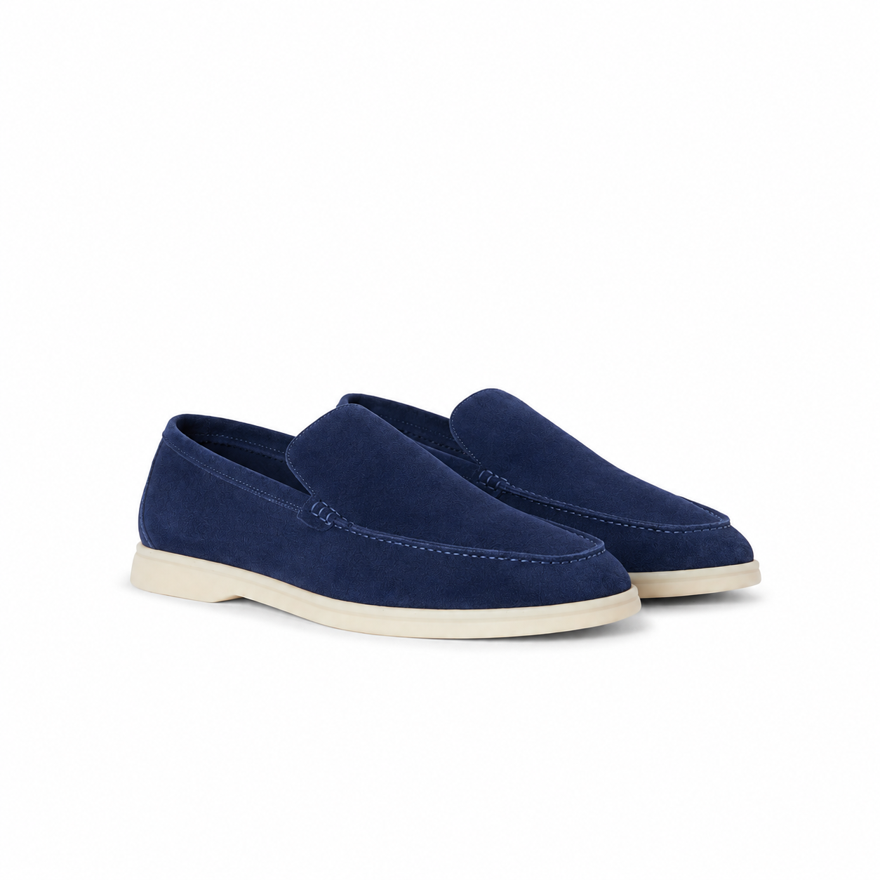 Loro Piana Mokassin Summer Walk - Nachtblau