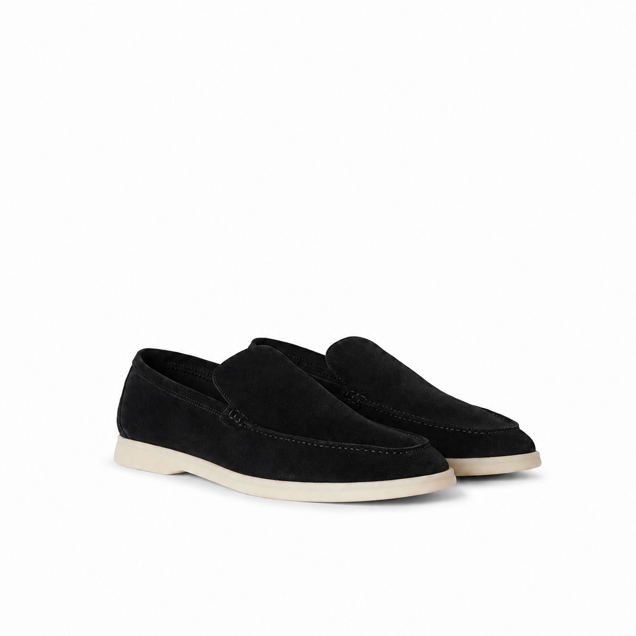 Loro Piana Mokassin Summer Walk - Schwarz