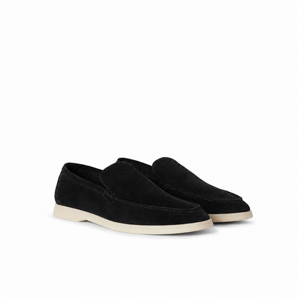Loro Piana Mokassin Summer Walk - Schwarz