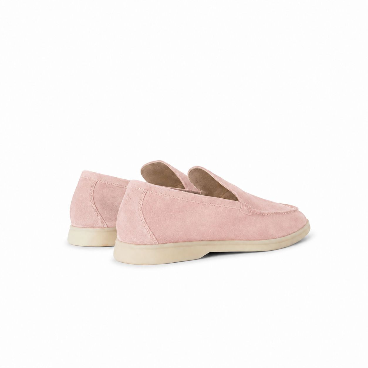 Loro Piana Mokassin Summer Walk - Rosé-Beige