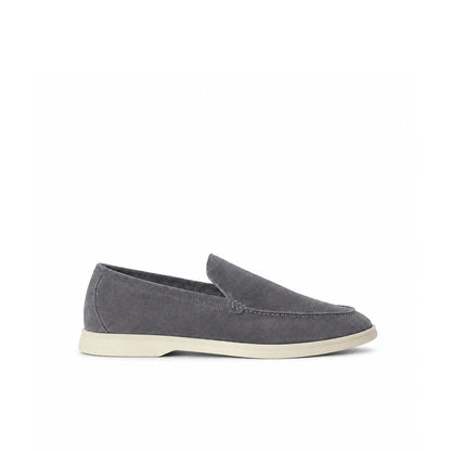 Loro Piana Mokassin Summer Walk - Anthrazit