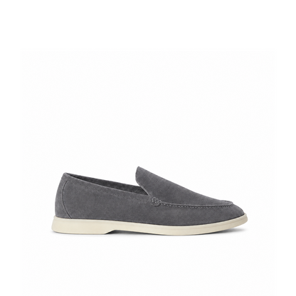 Loro Piana Mokassin Summer Walk - Anthrazit