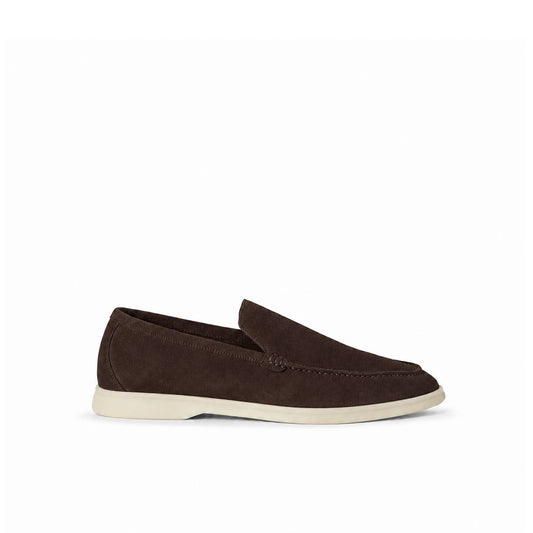 Loro Piana Mokassin Summer Walk - Espresso Braun