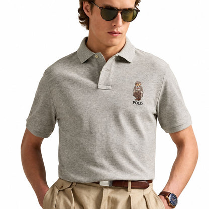 Ralph Lauren Classic Fit Polo Bear Mesh Poloshirt