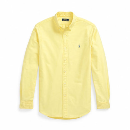 Ralph Lauren Slim Fit Oxford Hemd - Garment-Dyed