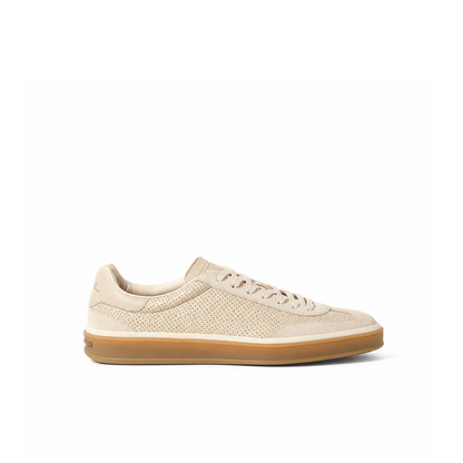 Loro Piana Sneaker Tennis Walk Herren - Pearl Powder